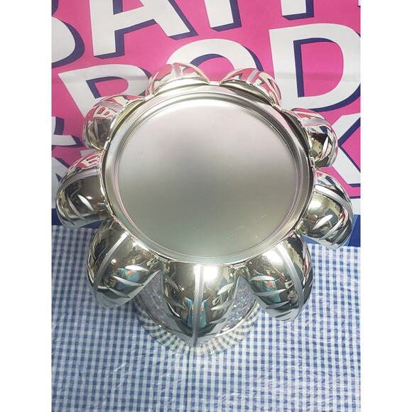 BBW Water Globe Palm Tree Large 3 Wick Candle Holder / Pedestal Home Decor - Picture 4 of 4